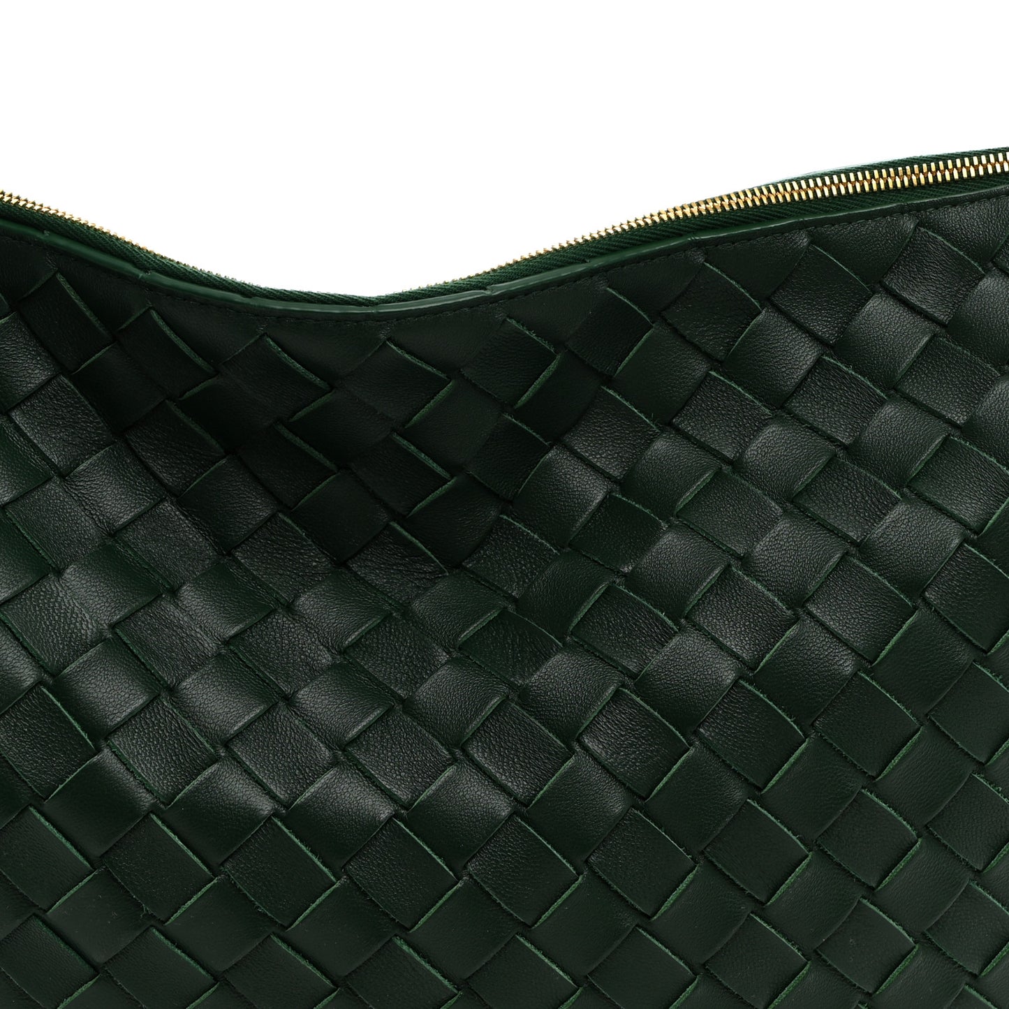 Nappa Intrecciato Medium Turn Raintree