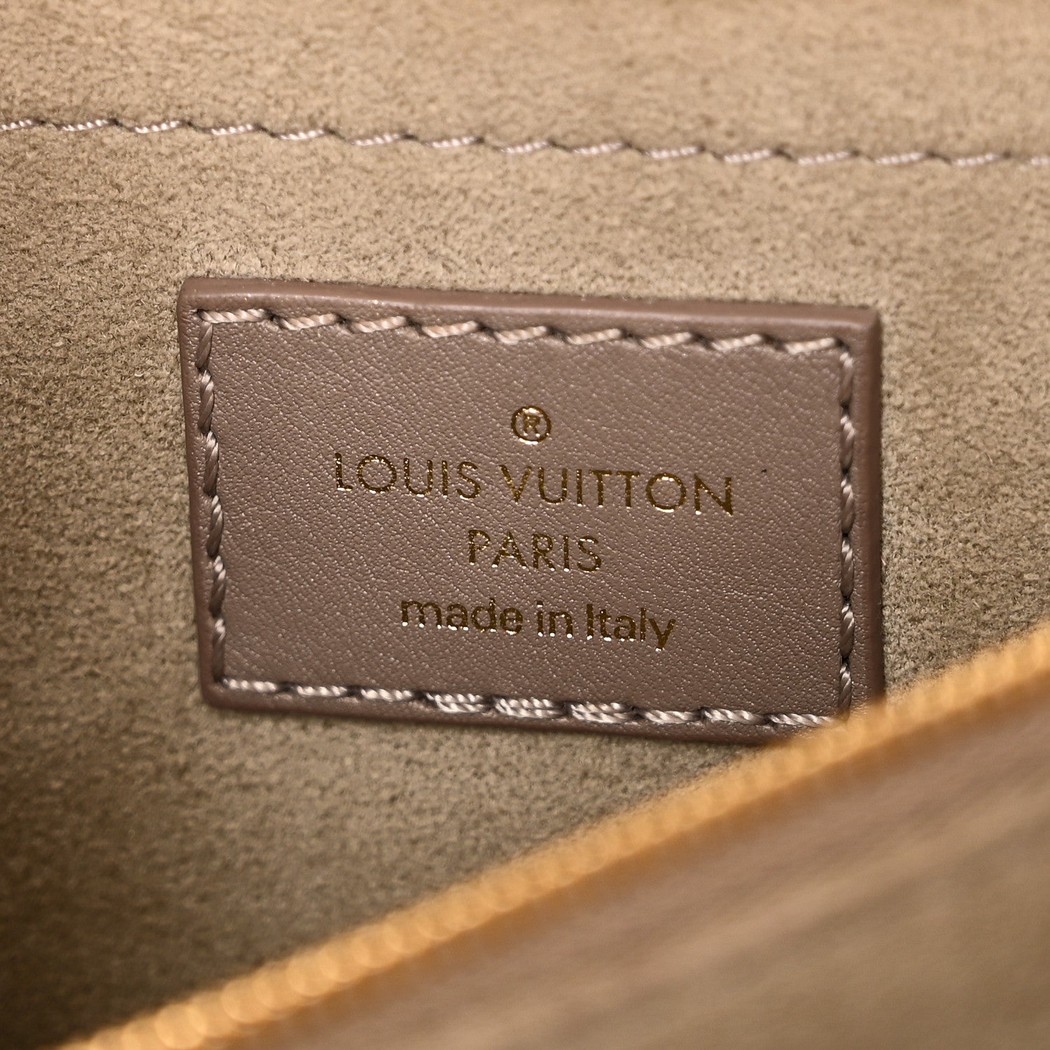 Louis Vuitton Calfskin LV New Wave Chain Bag Taupe 6 of 10