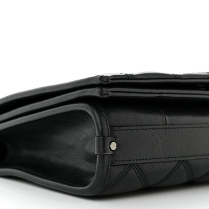 Saint Laurent Lambskin Quilted Mini Becky Chain Bag Black 8 of 9