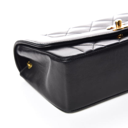 Chanel Lambskin Quilted Small Single Flap Black 8 of 11