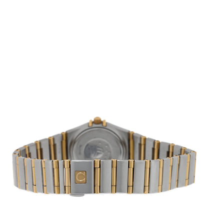 Omega Stainless Steel 18K Yellow Gold 22mm Constellation Quartz Watch Champagne 1262.10 3 of 4