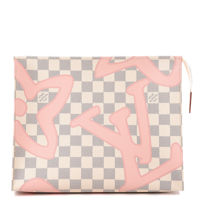 Louis Vuitton Damier Azur Tahitienne Toiletry Pouch 26 1 of 16