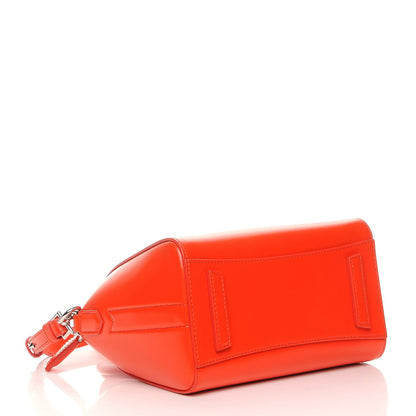 Givenchy Shiny Lord Calfskin Mini Antigona Bright Orange 5 of 8