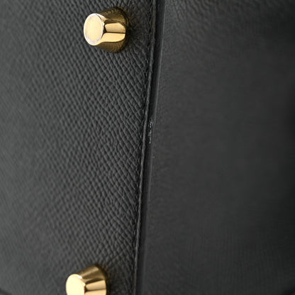 Hermes Epsom Kelly Sellier 28 Black 12 of 15