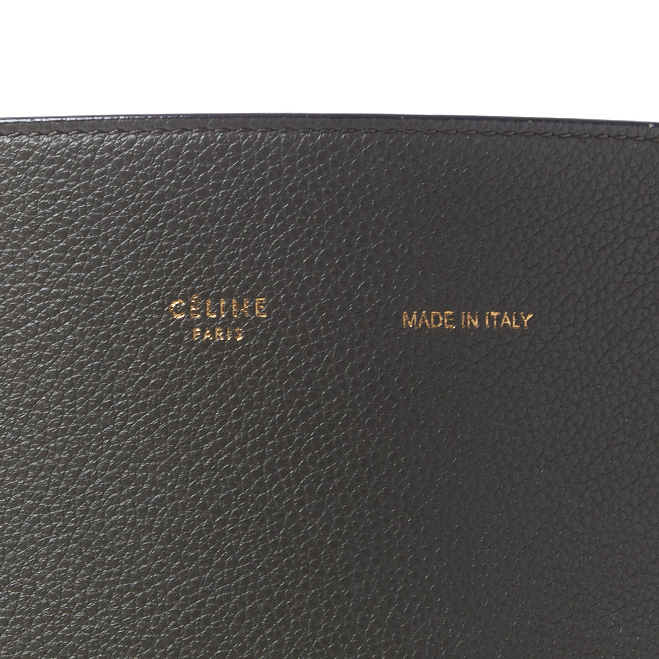 Celine Soft Grained Calfskin Small Belt Cabas Phantom Taupe 9 of 9