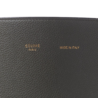 Celine Soft Grained Calfskin Small Belt Cabas Phantom Taupe 6 of 12