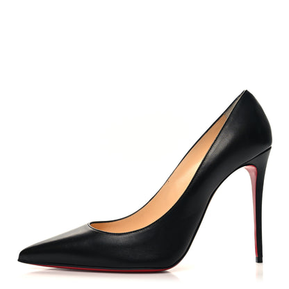 Christian Louboutin Shiny Nappa Kate 100 Pumps 40.5 Black 1 of 7