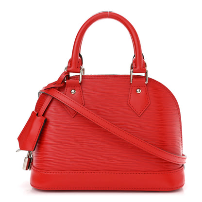 Louis Vuitton Epi Alma BB Coquelicot 1 of 10
