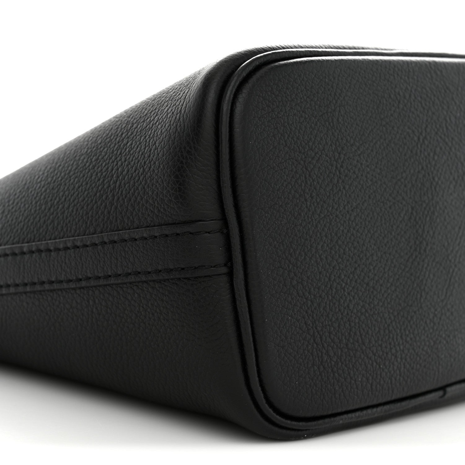 Louis Vuitton Calfskin Lock and Walk Bucket Black 8 of 10