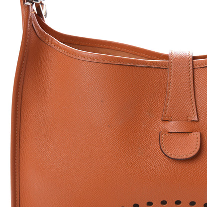 Hermes Epsom Evelyne III PM Orange 18 of 21
