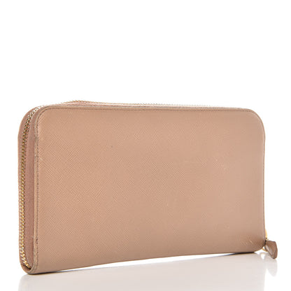 Prada Saffiano Fiocco Bow Zip Around Wallet Cammeo 3 of 10