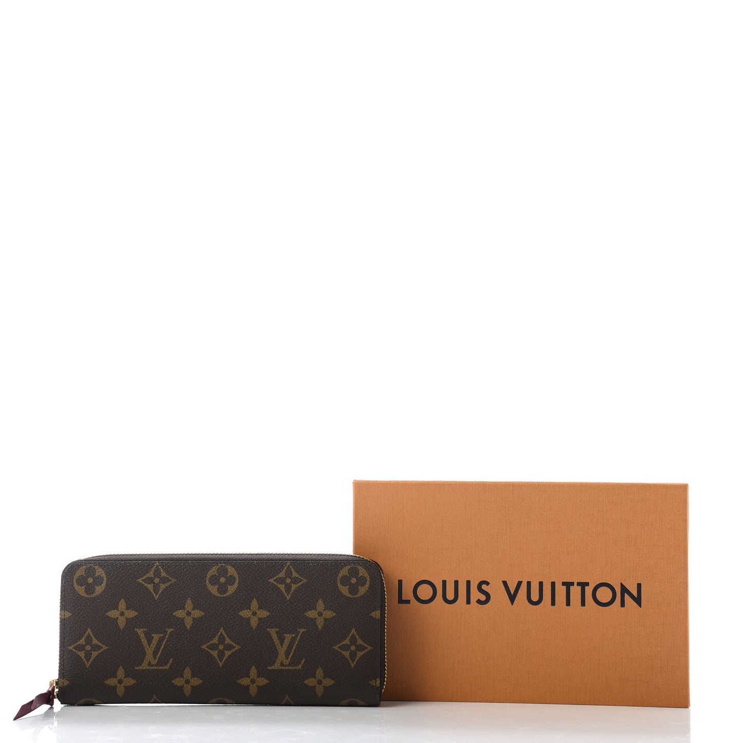 Monogram Clemence Wallet Fuchsia