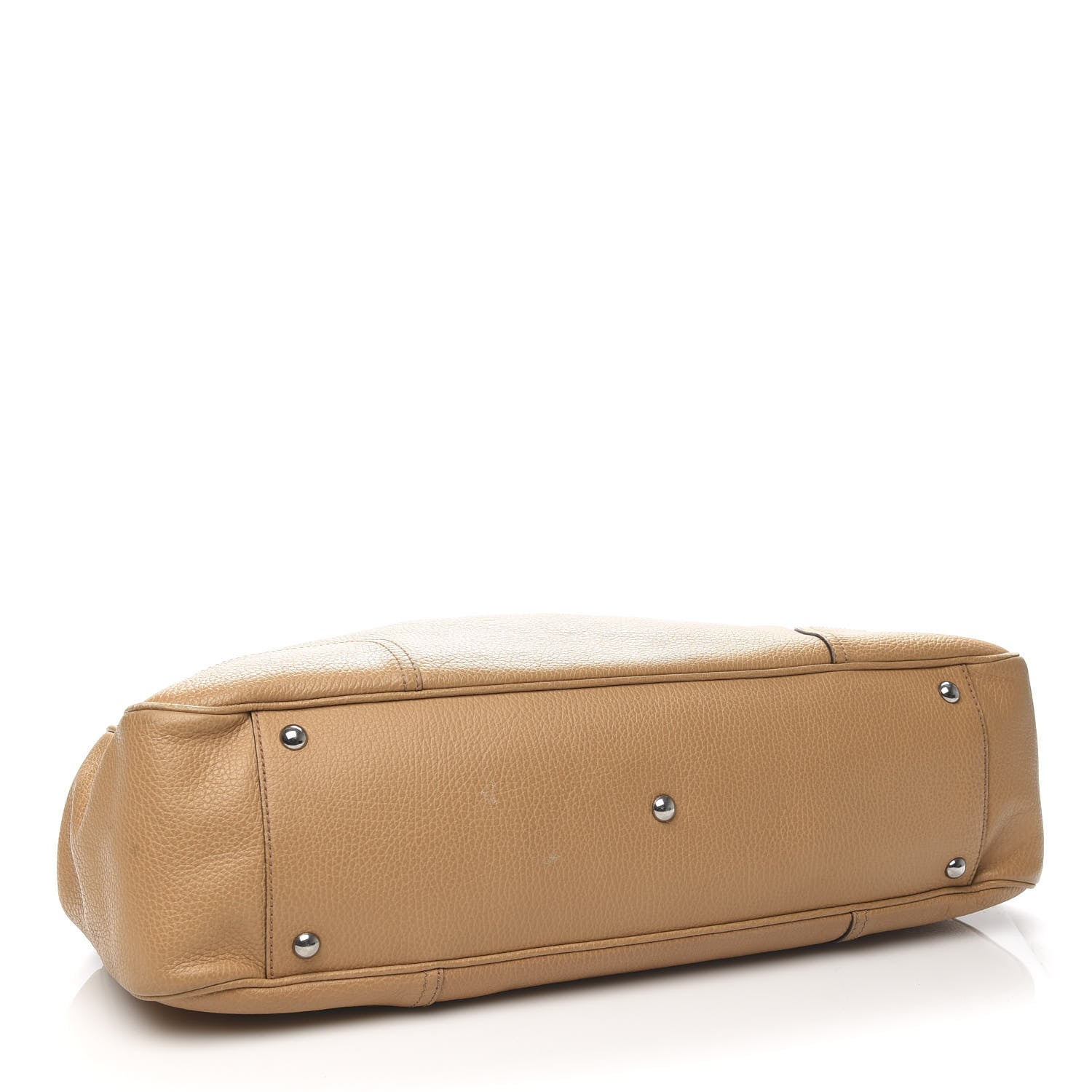 Gucci Calfskin Large Princy Tote Light Brown 4 of 13