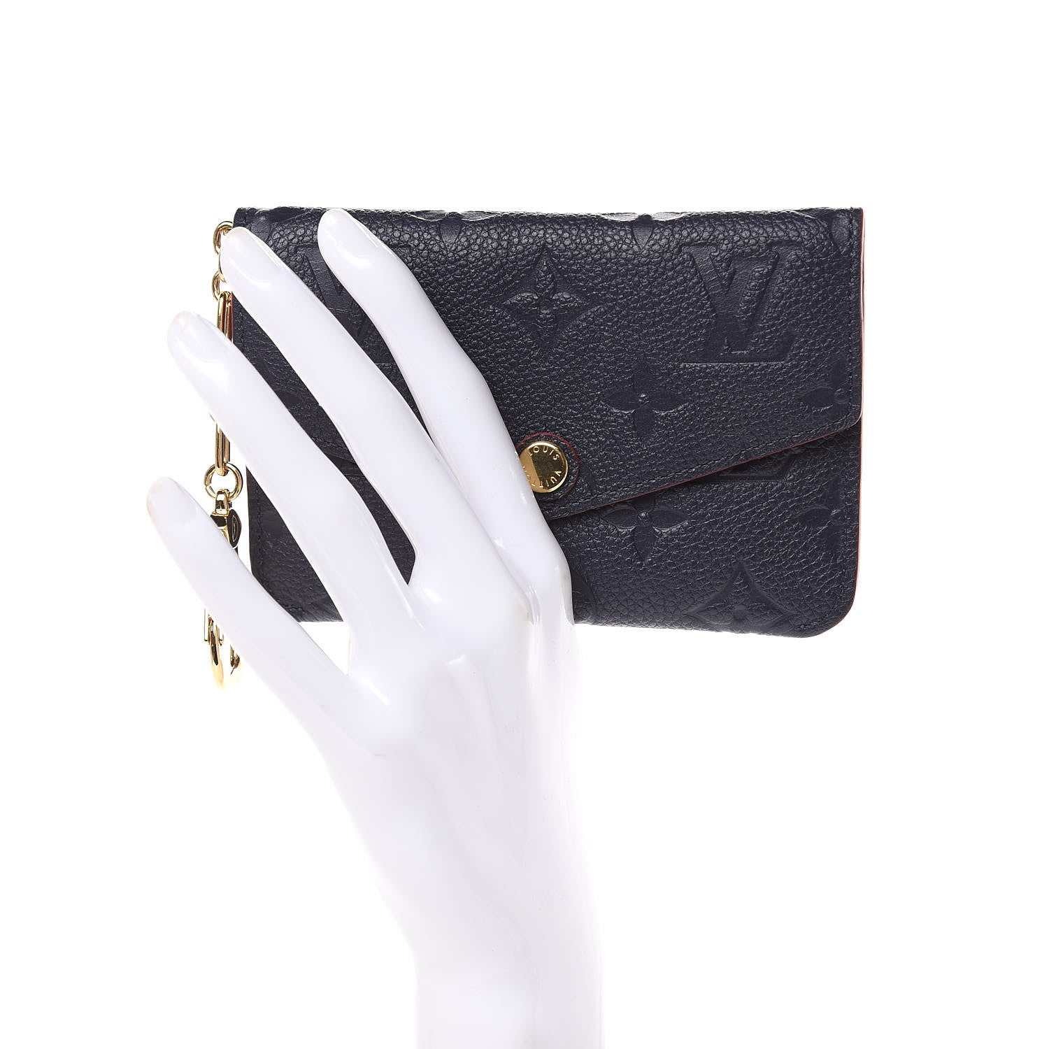 Louis Vuitton Empreinte Key Pouch Marine Rouge 2 of 7