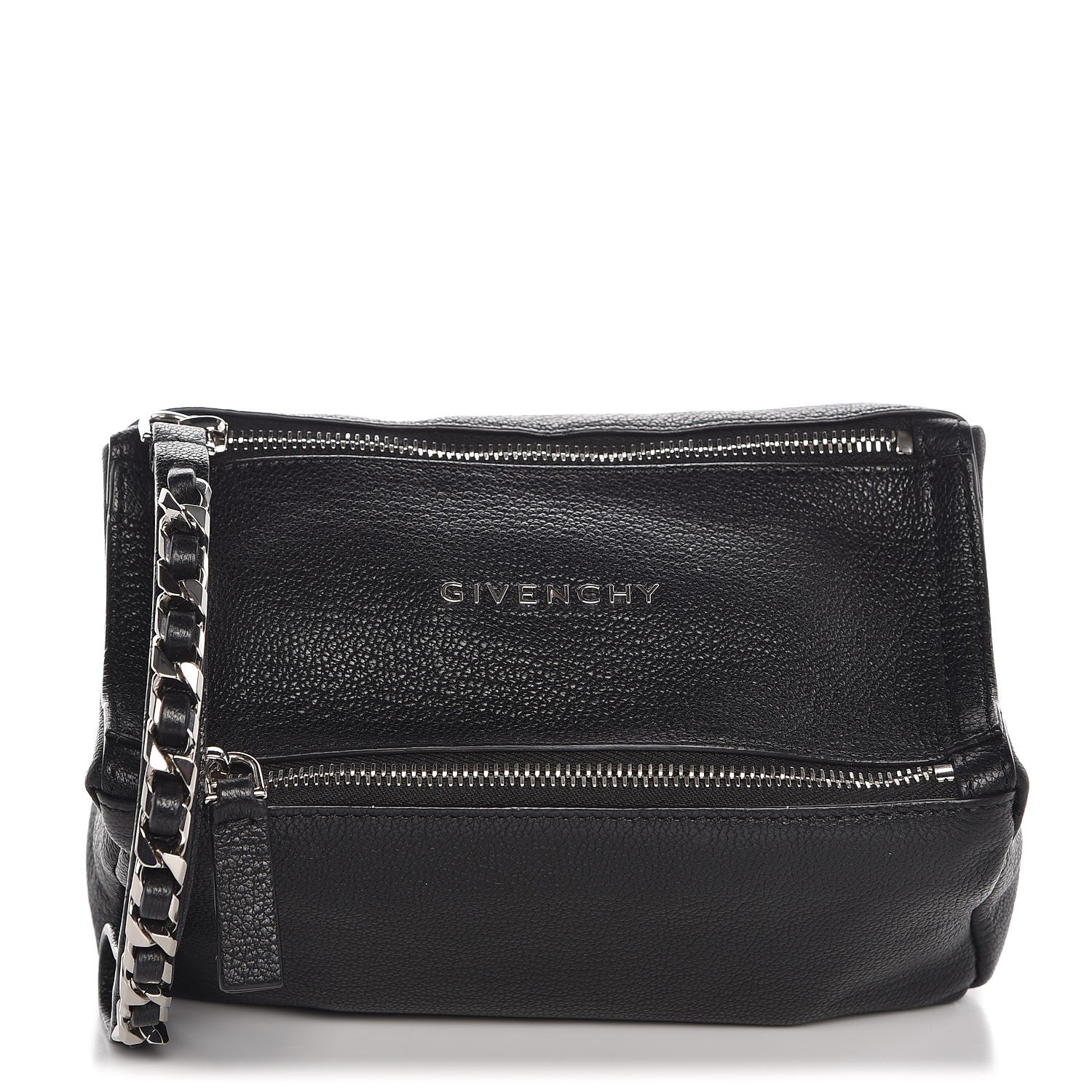 Givenchy Sugar Goatskin Pandora Wristlet Black 1 of 7
