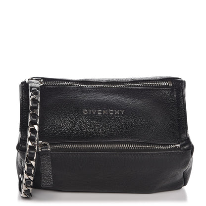 Givenchy Sugar Goatskin Pandora Wristlet Black 1 of 7