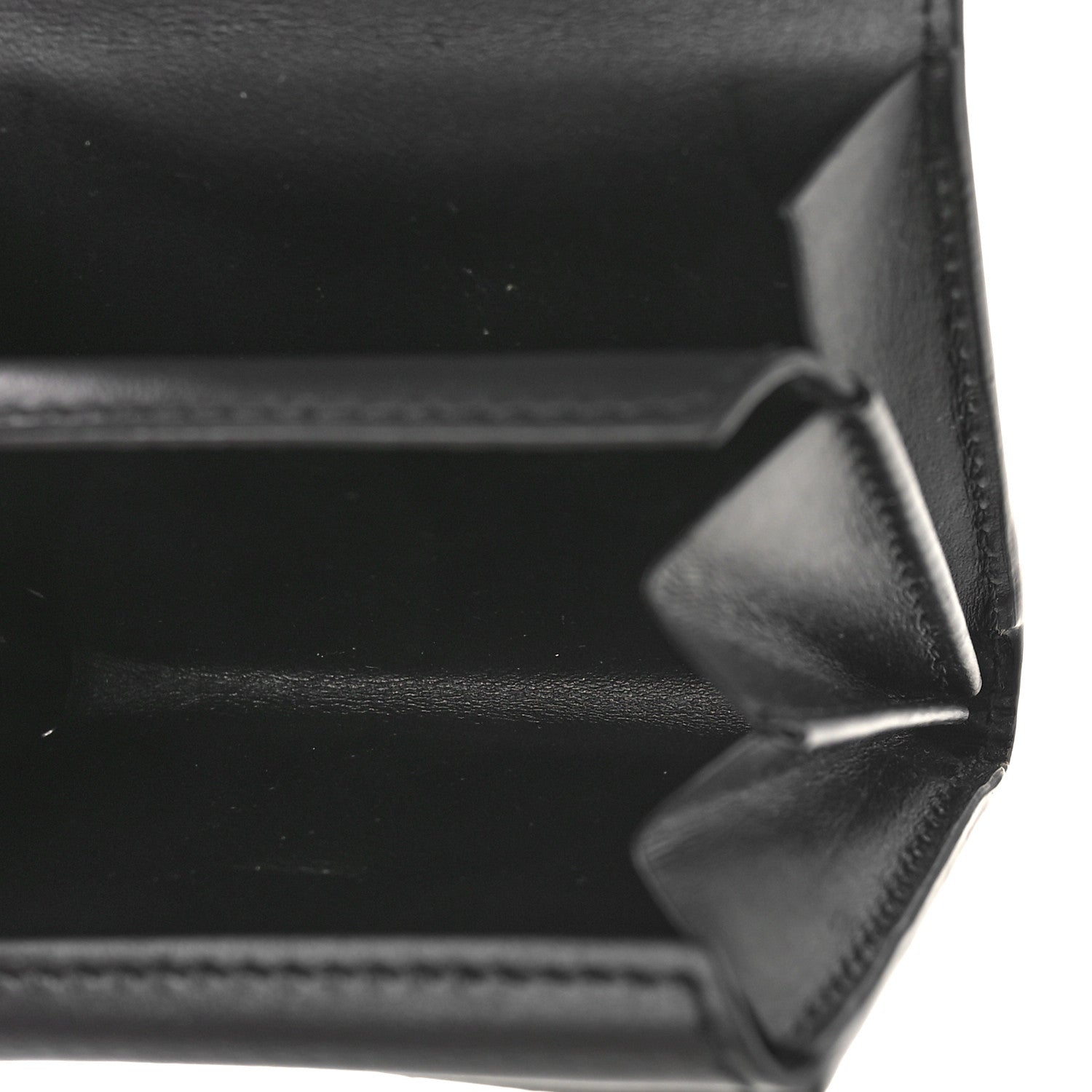 Versace Vitello Virtus Card Case Wallet Black 5 of 8