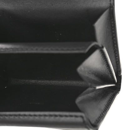 Versace Vitello Virtus Card Case Wallet Black 5 of 8