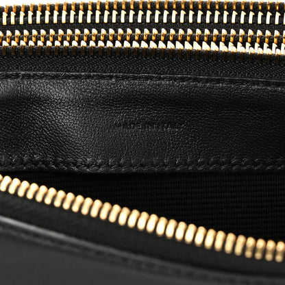 Celine Lambskin Small Trio Crossbody Bag Black 8 of 10