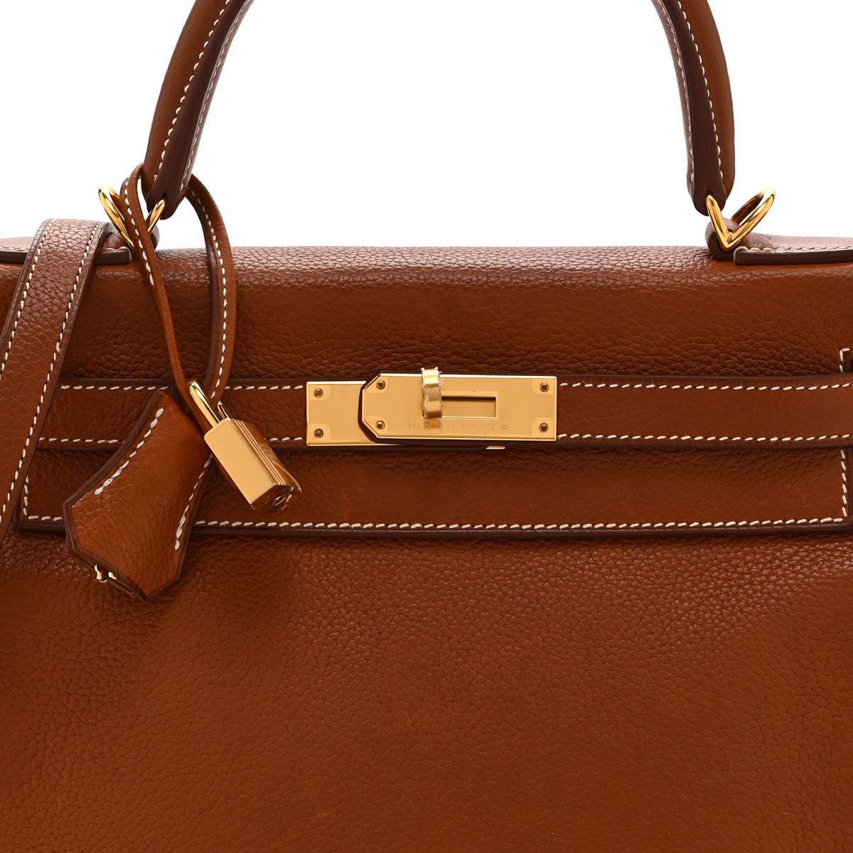 Hermes Barenia Faubourg Kelly Retourne 28 Fauve 8 of 12