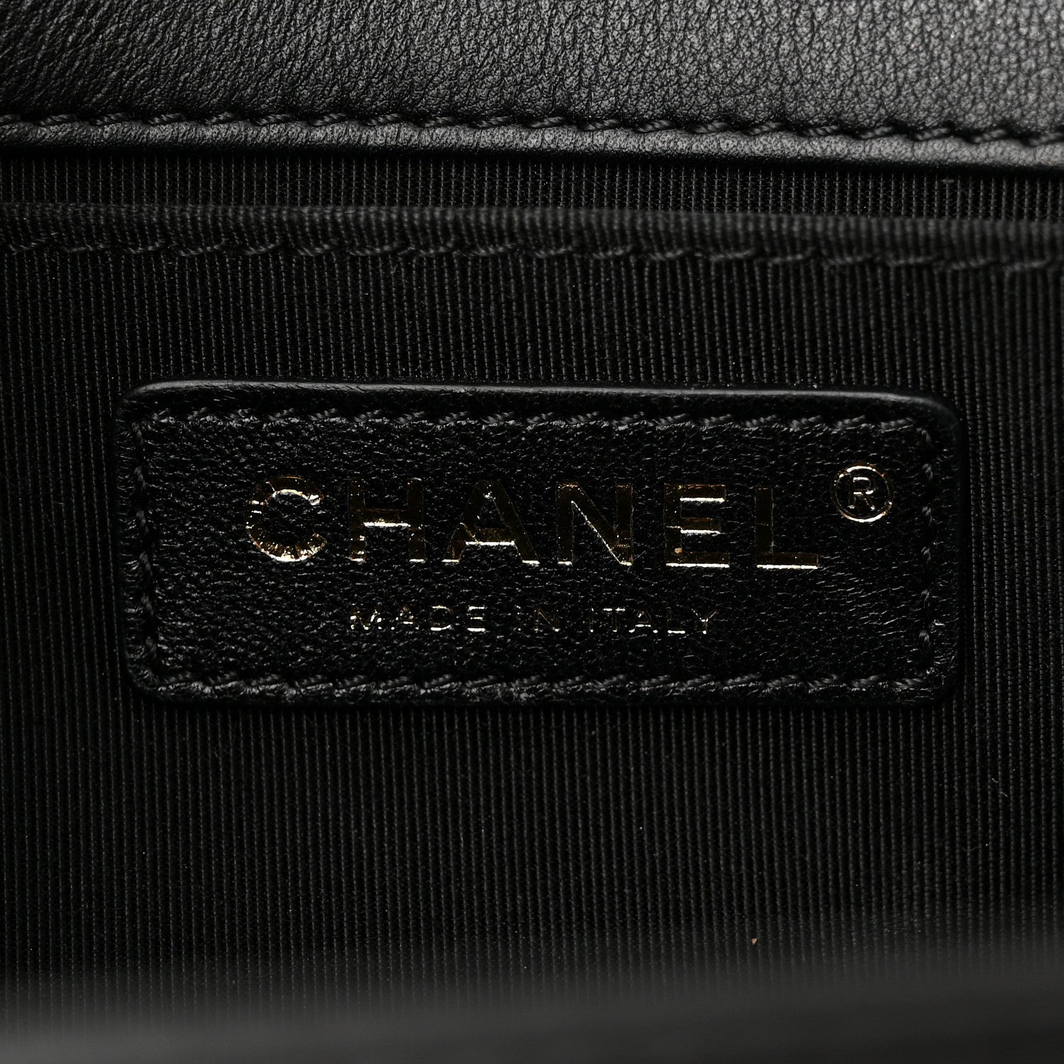 Chanel Lambskin Quilted Medium Boy Flap Black 6 of 15
