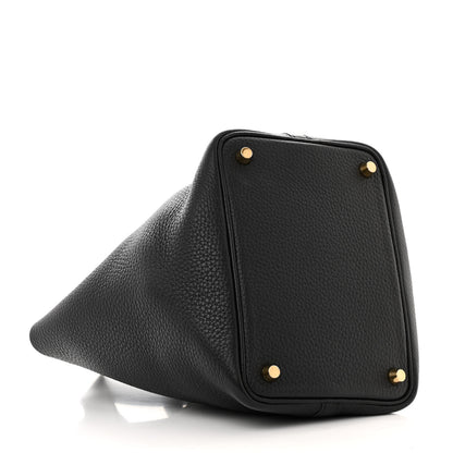 Hermes Taurillon Clemence Picotin Lock 18 PM Black 4 of 11