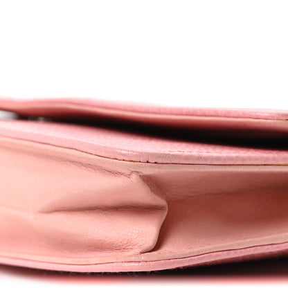 Chanel Caviar Timeless CC Wallet on Chain WOC Pink 10 of 10