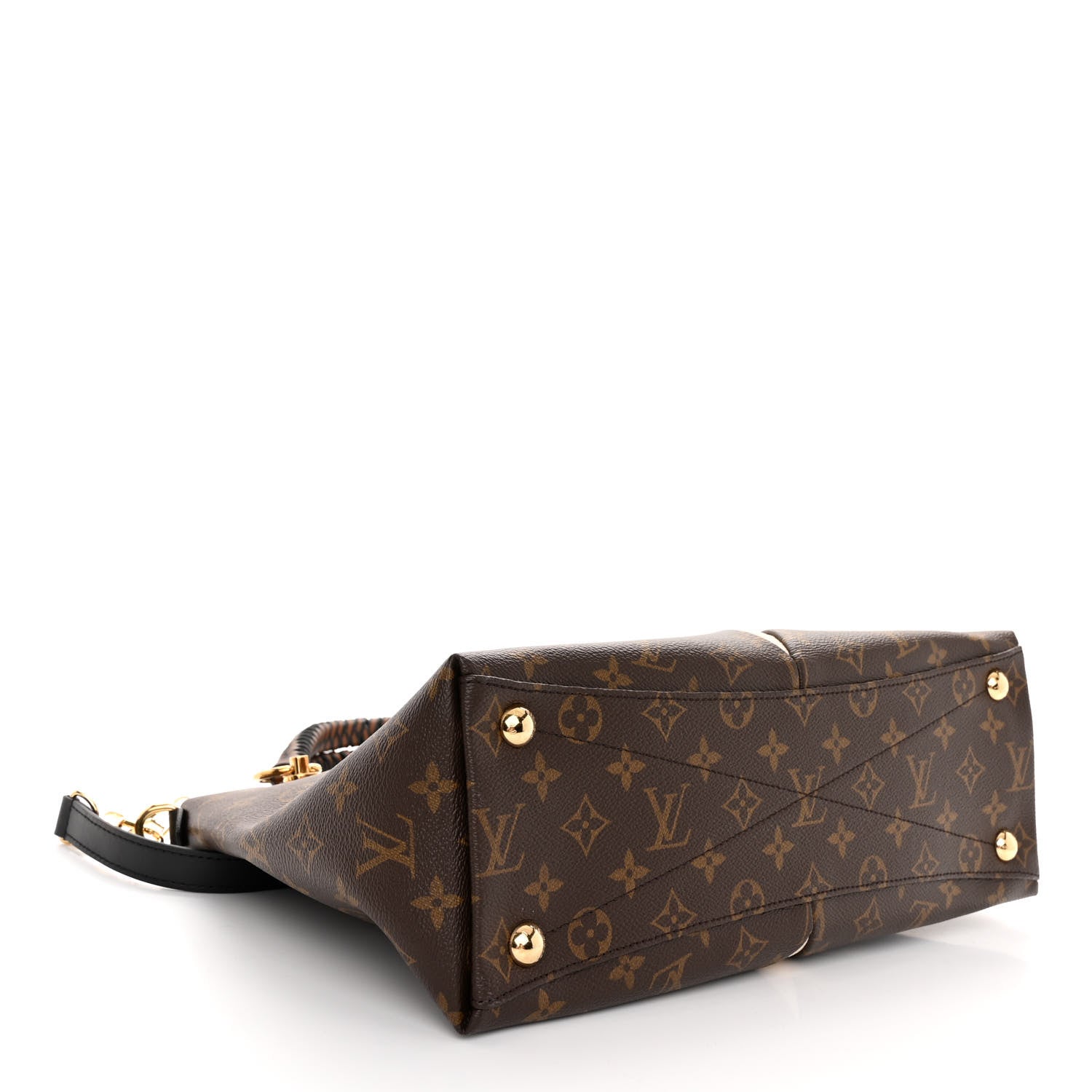 Louis Vuitton Monogram Braided V Tote MM Creme 3 of 8