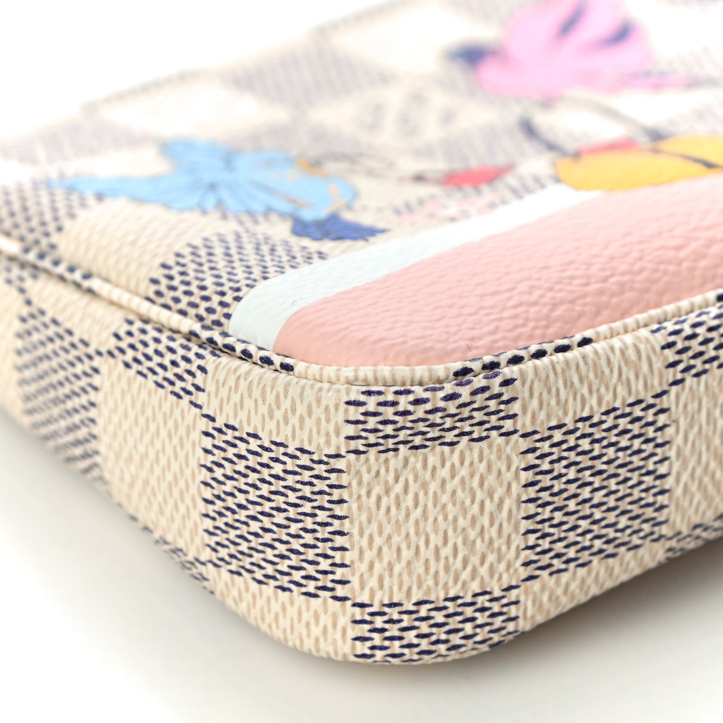 Damier Azur 2018 Christmas Animation Mini Pochette Accessories