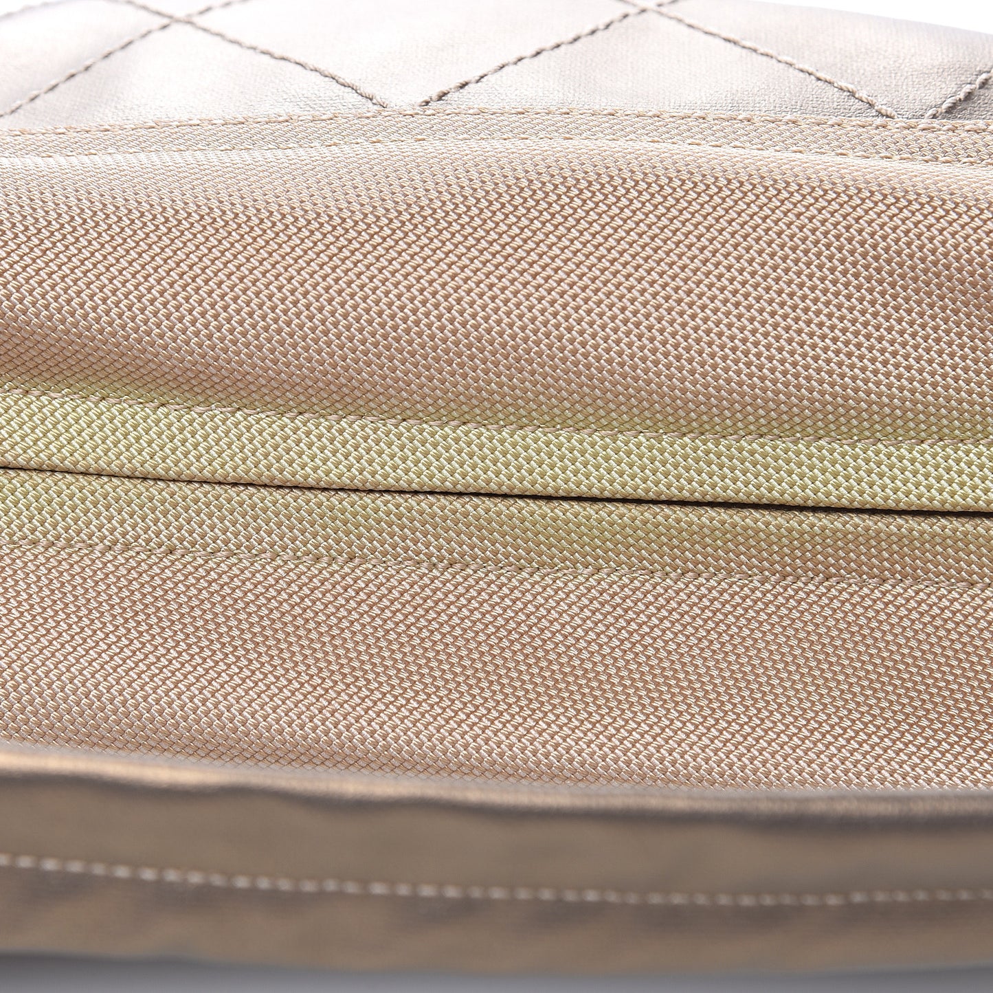 Coated Canvas Paris Biarritz Hobo Gold