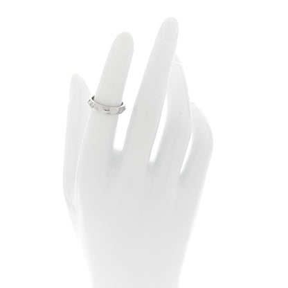 Tiffany Platinum 4mm True Wide Band Ring 49 4.75 2 of 5