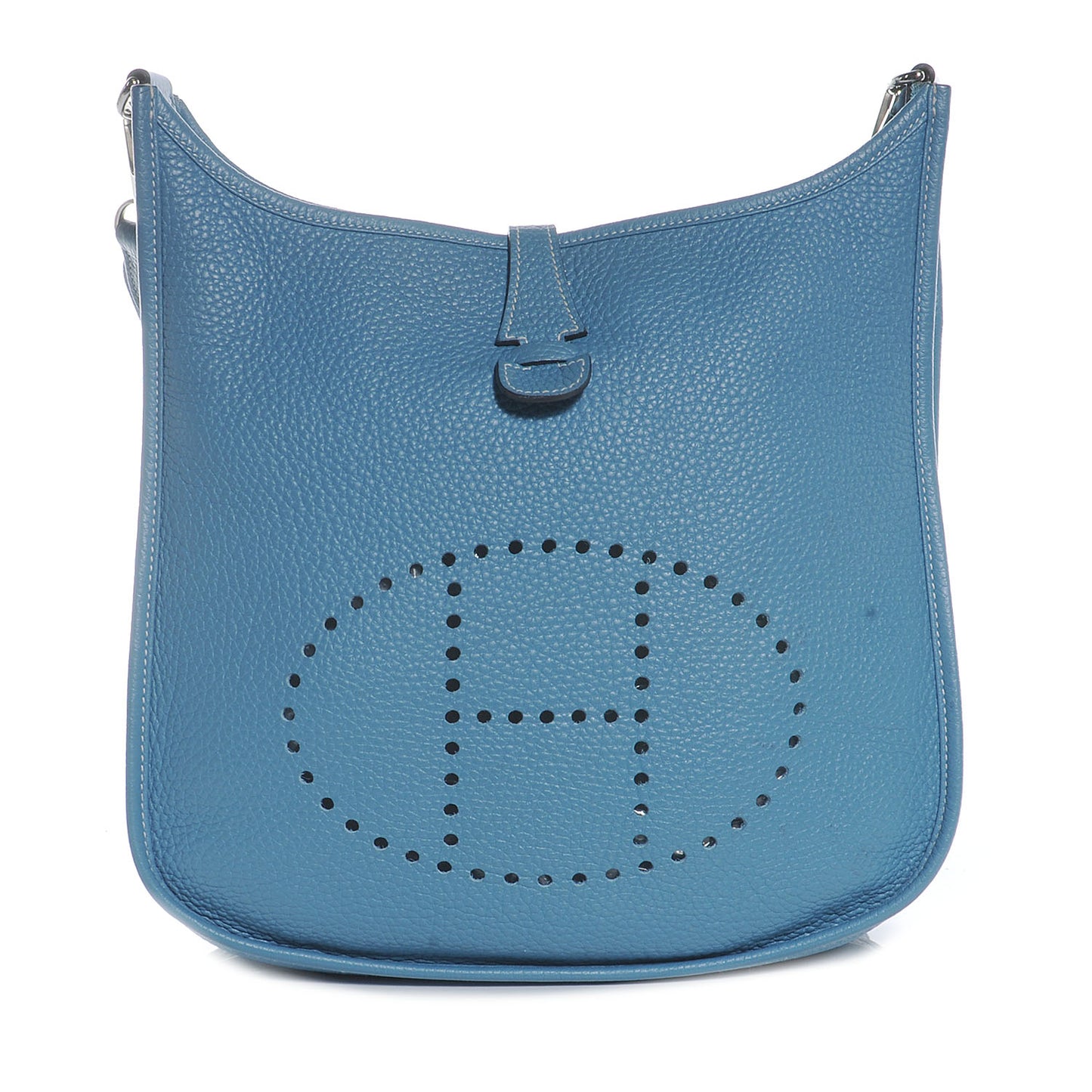 Taurillon Clemence Evelyne III PM Blue Jean