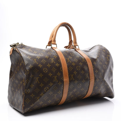 Louis Vuitton Monogram Keepall 50 2 of 12