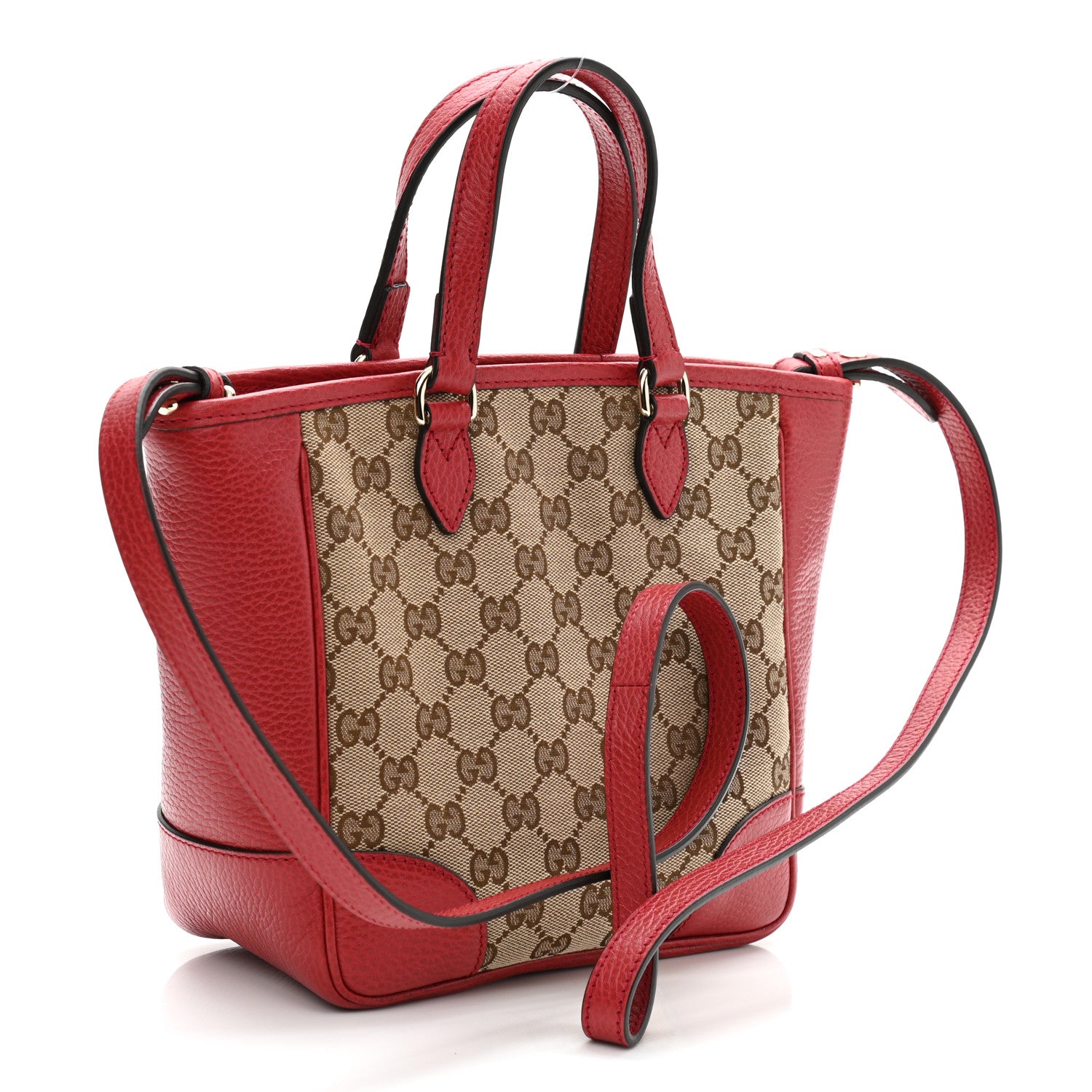 Gucci Monogram Small Bree Tote Red 3 of 10