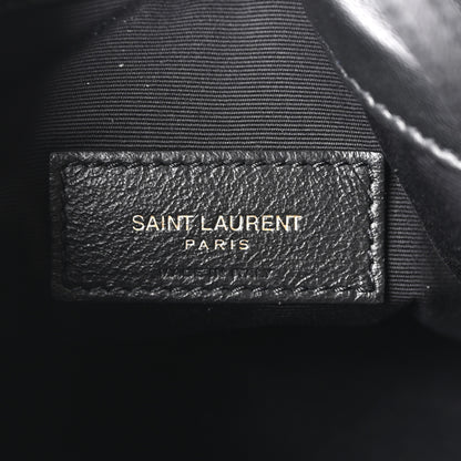 Saint Laurent Lambskin Matelasse Monogram Medium Jamie 4.3 Pochon Black 7 of 11