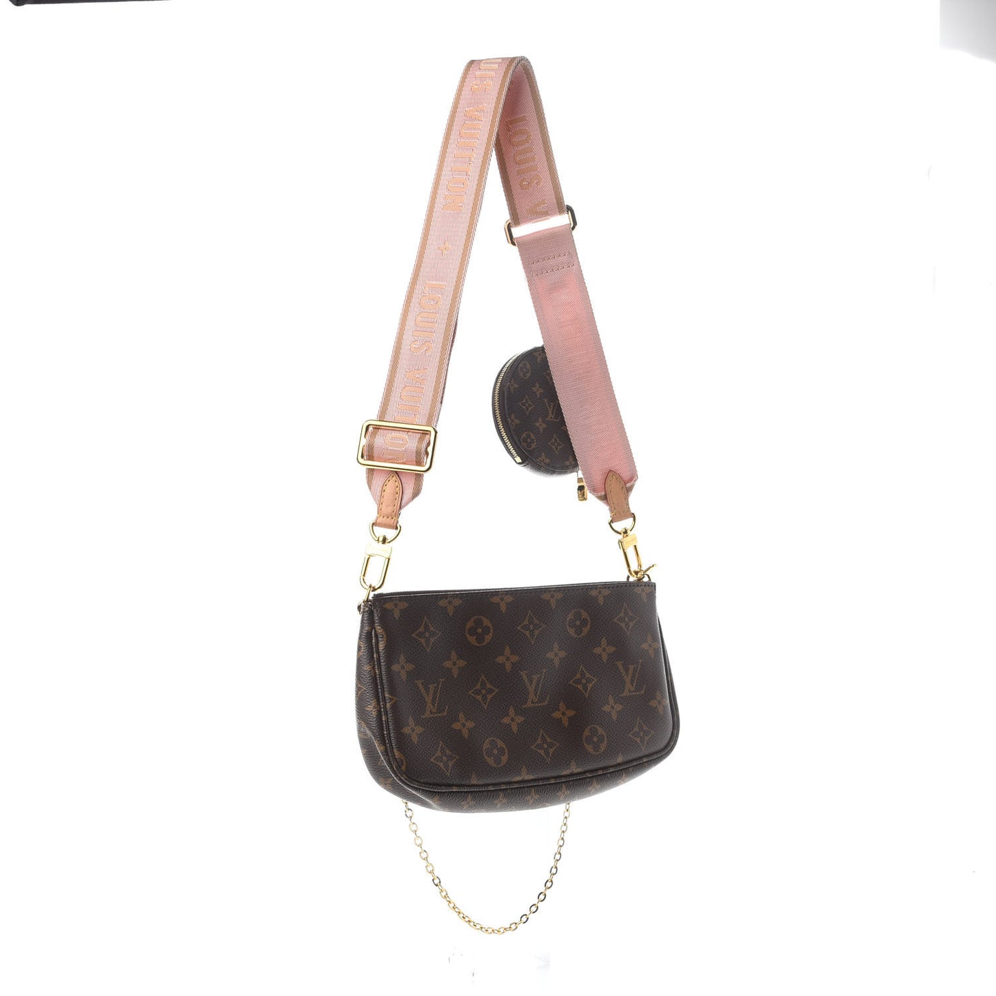 Monogram Multi Pochette Accessories Rose Clair