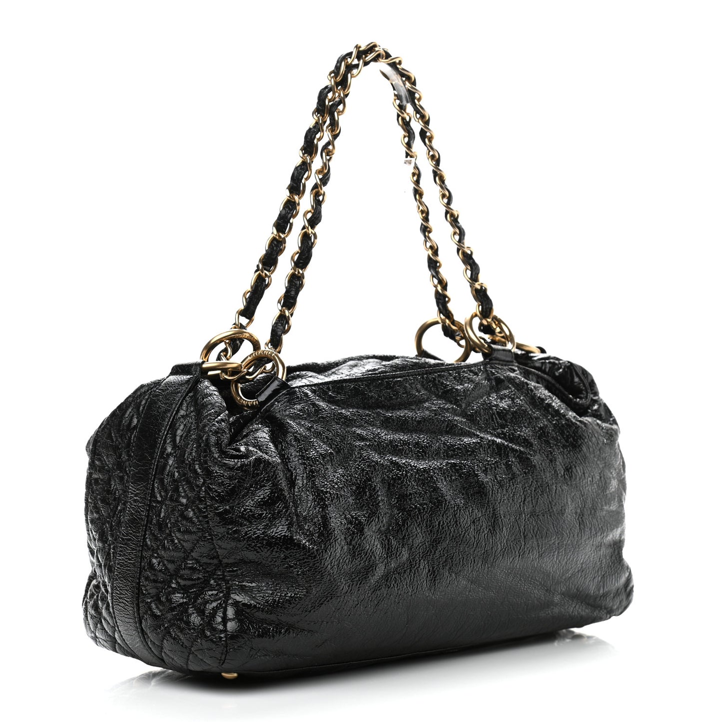 Vinyl Medium Rock and Chain Bowler Black