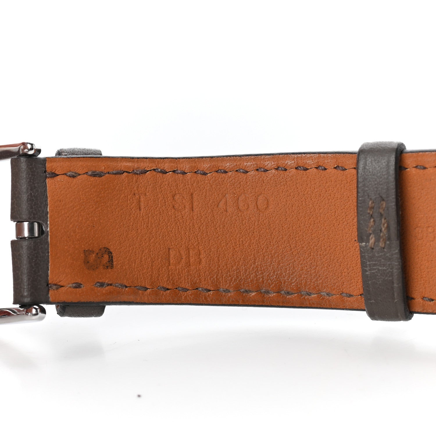 Hermes Swift 38mm Apple Watch Double Tour Band Etain 4 of 4
