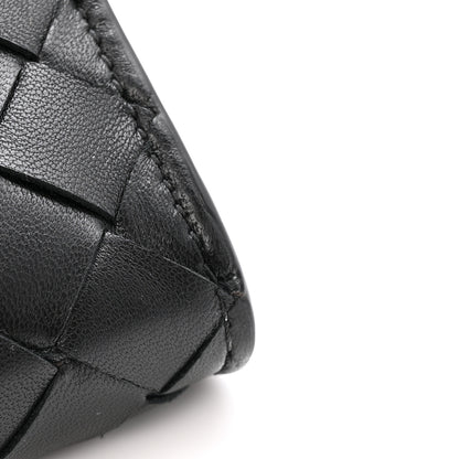 Bottega Veneta Nappa Intrecciato Long Andiamo Top Handle Clutch Black 9 of 9