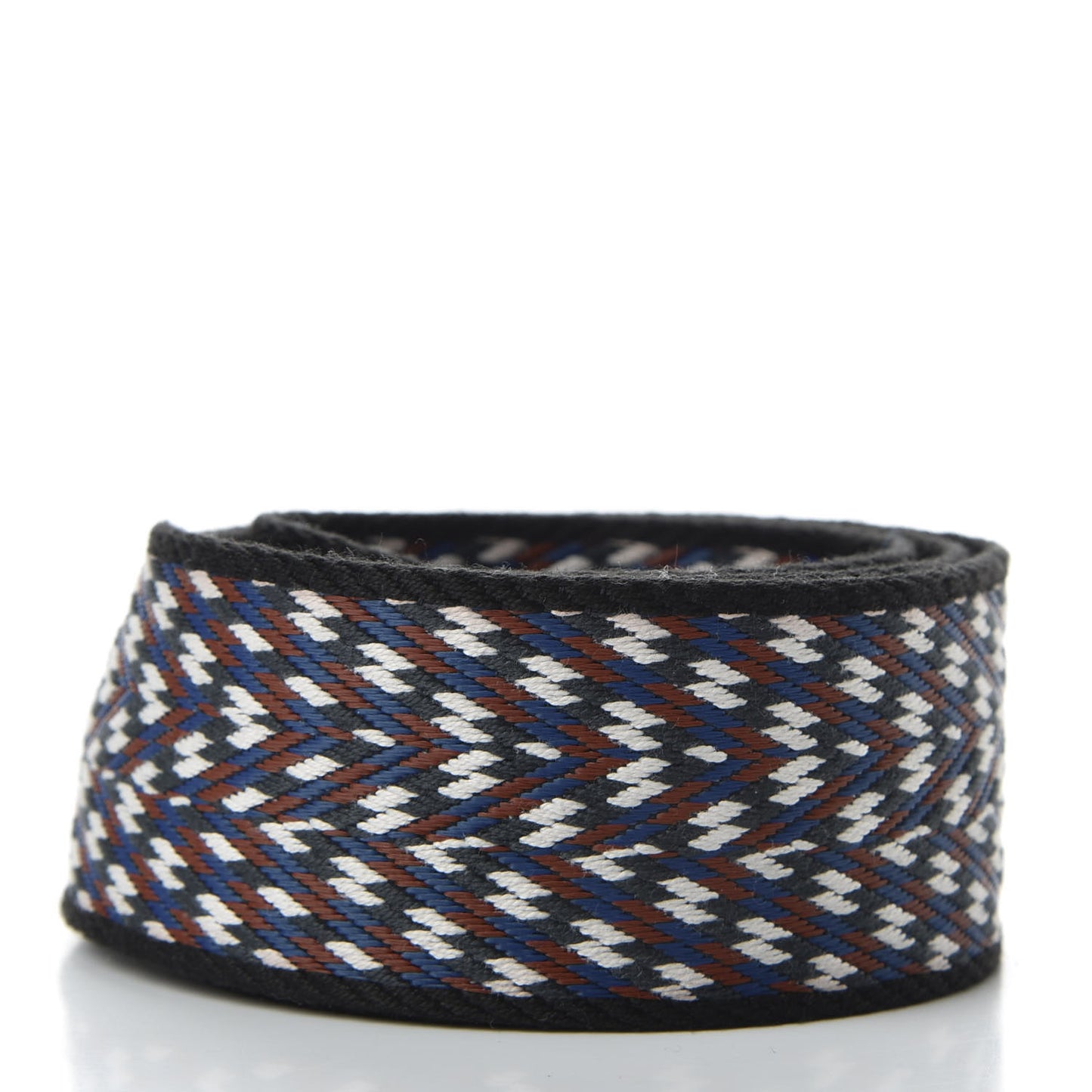 Toile Swift 50mm Sangle ZigZag Shoulder Strap Black White Deep Blue