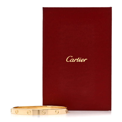 Cartier 18K Yellow Gold LOVE Bracelet 19 8 of 8