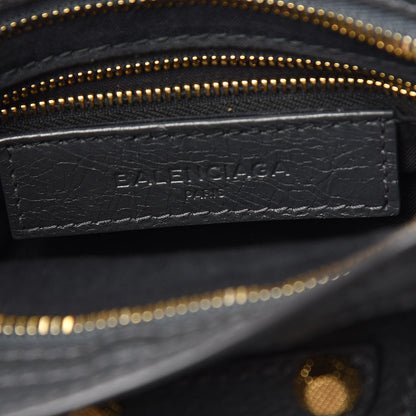 Balenciaga Agneau Giant 12 Gold Hardware Mini City Gris Fossile 5 of 9