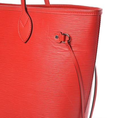 Louis Vuitton Epi Neverfull MM Coquelicot 23 of 25