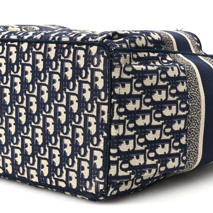 Christian Dior Oblique Catherine Tote Blue 11 of 12