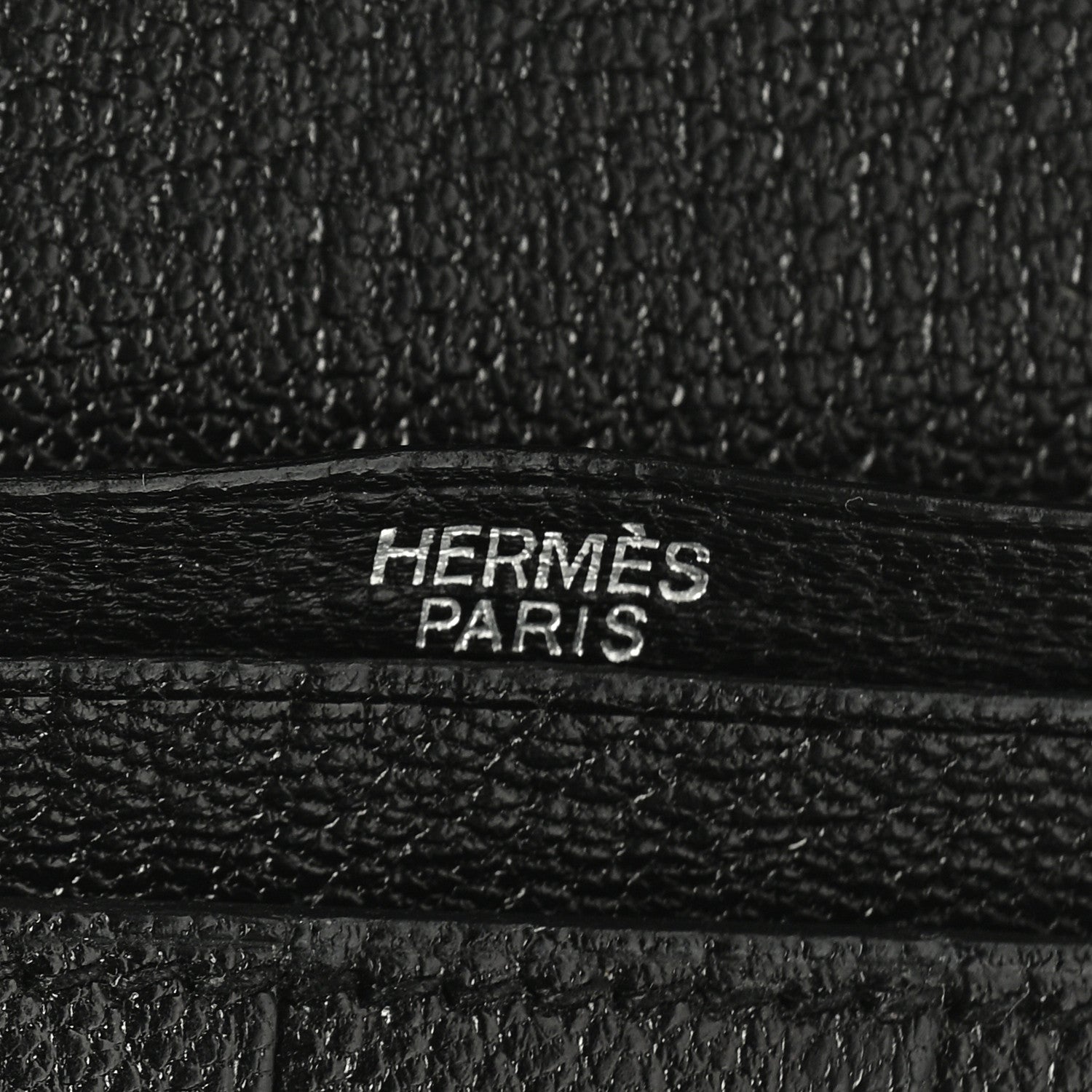 Hermes Chevre Mysore Bearn Tri-Fold Wallet Black 6 of 7
