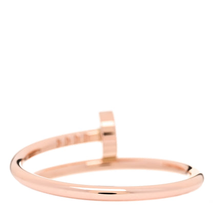 Cartier 18K Pink Gold Small Juste Un Clou Ring 61 9.5 3 of 4