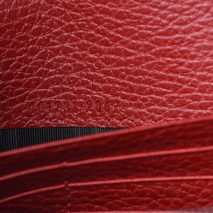 Gucci Calfskin Mini Dionysus Chain Wallet Hibiscus Red 9 of 13