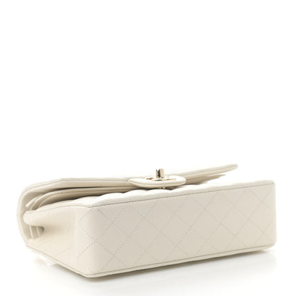 Chanel Caviar Quilted Small Double Flap White 4 of 13