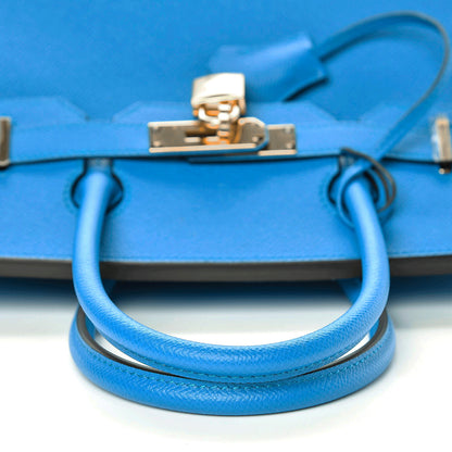 Hermes Epsom Birkin 30 Bleu Zanzibar 12 of 13