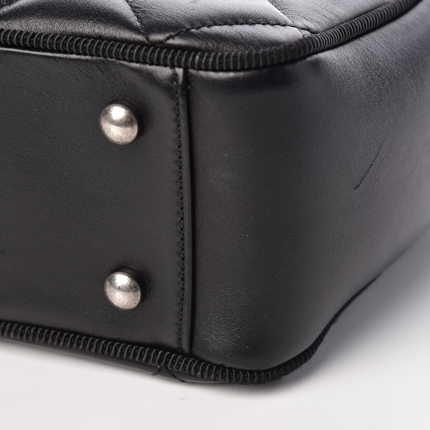 Chanel Calfskin Quilted Small Ballerine Camera Case Black 10 of 12